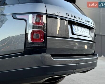 Серый Ленд Ровер Рендж Ровер, объемом двигателя 3 л и пробегом 168 тыс. км за 45000 $, фото 16 на Automoto.ua