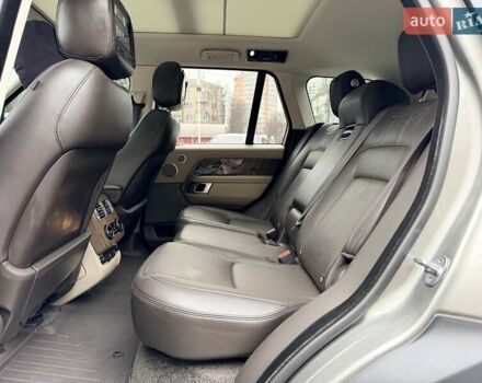 Серый Ленд Ровер Рендж Ровер, объемом двигателя 2.99 л и пробегом 98 тыс. км за 47999 $, фото 30 на Automoto.ua