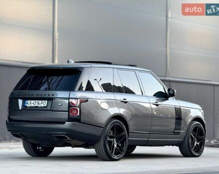 Серый Ленд Ровер Рендж Ровер, объемом двигателя 3 л и пробегом 168 тыс. км за 45000 $, фото 9 на Automoto.ua