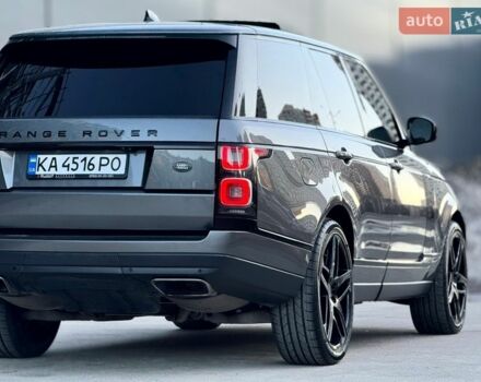 Серый Ленд Ровер Рендж Ровер, объемом двигателя 3 л и пробегом 168 тыс. км за 45000 $, фото 13 на Automoto.ua