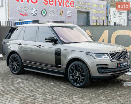 Серый Ленд Ровер Рендж Ровер, объемом двигателя 2.99 л и пробегом 185 тыс. км за 53500 $, фото 2 на Automoto.ua