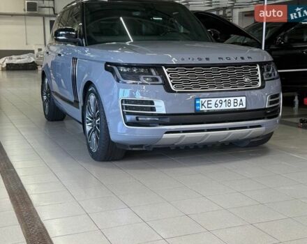 Серый Ленд Ровер Рендж Ровер, объемом двигателя 5 л и пробегом 85 тыс. км за 49900 $, фото 4 на Automoto.ua