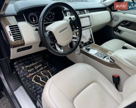 Серый Ленд Ровер Рендж Ровер, объемом двигателя 3 л и пробегом 161 тыс. км за 51900 $, фото 96 на Automoto.ua