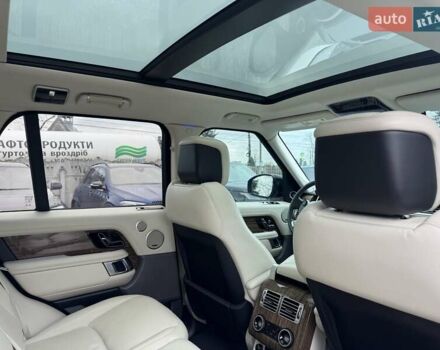 Серый Ленд Ровер Рендж Ровер, объемом двигателя 3 л и пробегом 161 тыс. км за 51900 $, фото 8 на Automoto.ua