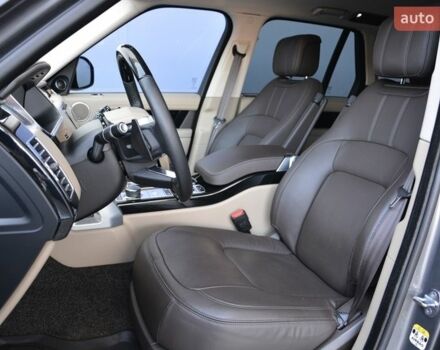 Сірий Ленд Ровер Рендж Ровер, об'ємом двигуна 4.37 л та пробігом 147 тис. км за 63500 $, фото 3 на Automoto.ua