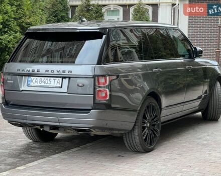 Сірий Ленд Ровер Рендж Ровер, об'ємом двигуна 5 л та пробігом 132 тис. км за 59900 $, фото 8 на Automoto.ua