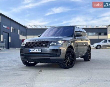 Ленд Ровер Рендж Ровер 2018 у Києві на Automoto.ua Сірий Ленд Ровер Рендж Ровер, об'ємом двигуна 3 л та пробігом 167 тис. км за 53000 $, фото 1 на Automoto.ua