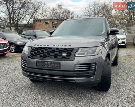 Серый Ленд Ровер Рендж Ровер, объемом двигателя 3 л и пробегом 161 тыс. км за 51900 $, фото 30 на Automoto.ua
