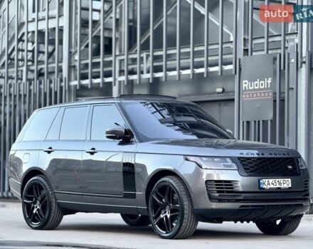 Серый Ленд Ровер Рендж Ровер, объемом двигателя 3 л и пробегом 168 тыс. км за 45000 $, фото 10 на Automoto.ua