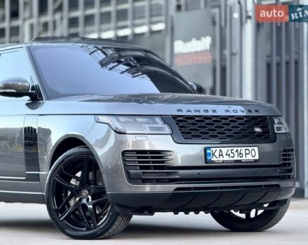 Серый Ленд Ровер Рендж Ровер, объемом двигателя 3 л и пробегом 168 тыс. км за 45000 $, фото 11 на Automoto.ua