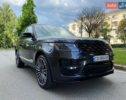 Серый Ленд Ровер Рендж Ровер, объемом двигателя 5 л и пробегом 69 тыс. км за 55000 $, фото 21 на Automoto.ua