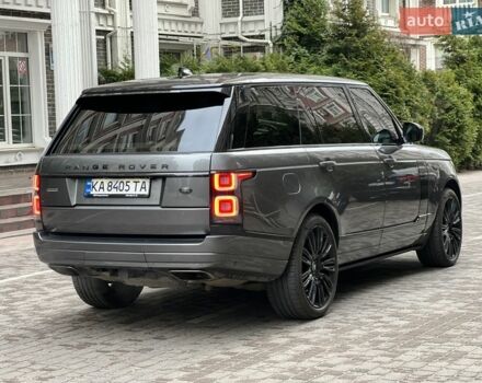 Сірий Ленд Ровер Рендж Ровер, об'ємом двигуна 5 л та пробігом 132 тис. км за 59900 $, фото 10 на Automoto.ua
