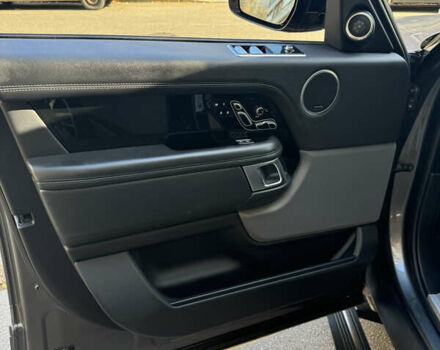 Серый Ленд Ровер Рендж Ровер, объемом двигателя 5 л и пробегом 75 тыс. км за 63000 $, фото 7 на Automoto.ua