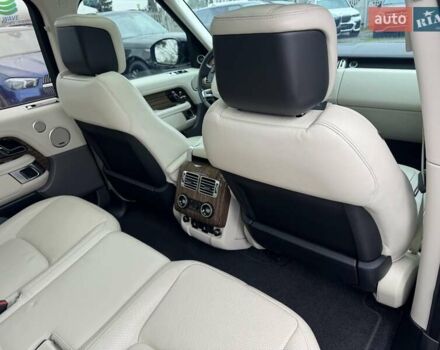 Серый Ленд Ровер Рендж Ровер, объемом двигателя 3 л и пробегом 161 тыс. км за 51900 $, фото 6 на Automoto.ua