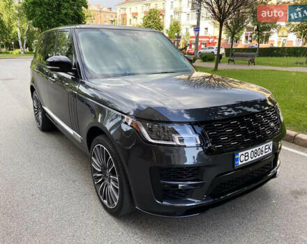 Серый Ленд Ровер Рендж Ровер, объемом двигателя 5 л и пробегом 69 тыс. км за 55000 $, фото 20 на Automoto.ua