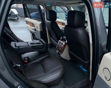 Серый Ленд Ровер Рендж Ровер, объемом двигателя 2.99 л и пробегом 55 тыс. км за 83000 $, фото 28 на Automoto.ua