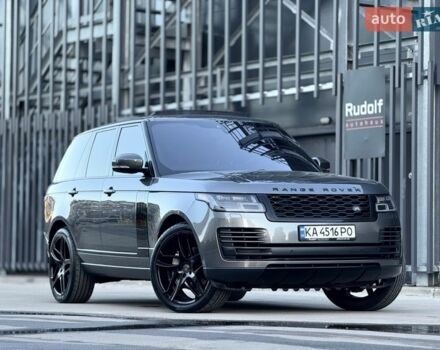 Серый Ленд Ровер Рендж Ровер, объемом двигателя 3 л и пробегом 168 тыс. км за 45000 $, фото 125 на Automoto.ua
