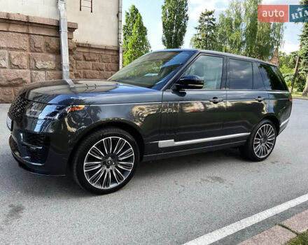 Серый Ленд Ровер Рендж Ровер, объемом двигателя 5 л и пробегом 69 тыс. км за 55000 $, фото 2 на Automoto.ua