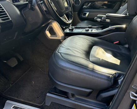 Серый Ленд Ровер Рендж Ровер, объемом двигателя 5 л и пробегом 75 тыс. км за 63000 $, фото 9 на Automoto.ua