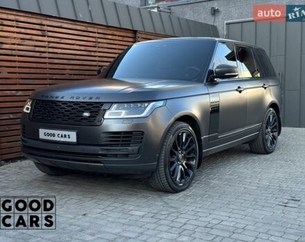 Серый Ленд Ровер Рендж Ровер, объемом двигателя 4.37 л и пробегом 243 тыс. км за 56900 $, фото 2 на Automoto.ua