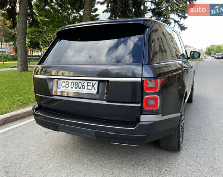 Серый Ленд Ровер Рендж Ровер, объемом двигателя 5 л и пробегом 69 тыс. км за 55000 $, фото 12 на Automoto.ua