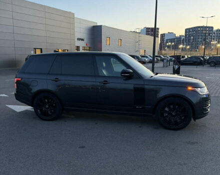 Серый Ленд Ровер Рендж Ровер, объемом двигателя 5 л и пробегом 150 тыс. км за 70000 $, фото 6 на Automoto.ua