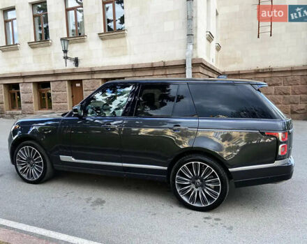 Серый Ленд Ровер Рендж Ровер, объемом двигателя 5 л и пробегом 69 тыс. км за 55000 $, фото 6 на Automoto.ua