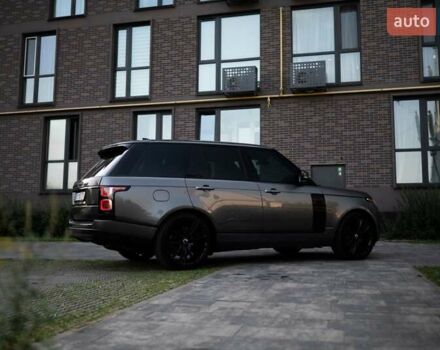 Серый Ленд Ровер Рендж Ровер, объемом двигателя 3 л и пробегом 130 тыс. км за 49500 $, фото 2 на Automoto.ua
