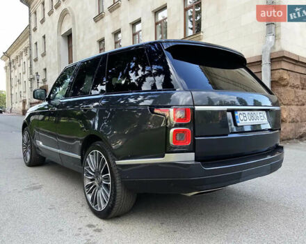 Серый Ленд Ровер Рендж Ровер, объемом двигателя 5 л и пробегом 69 тыс. км за 55000 $, фото 9 на Automoto.ua