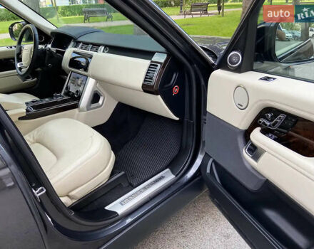 Серый Ленд Ровер Рендж Ровер, объемом двигателя 5 л и пробегом 69 тыс. км за 55000 $, фото 30 на Automoto.ua