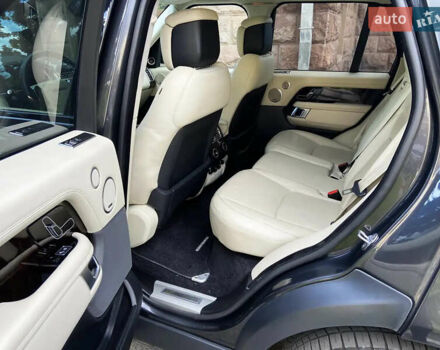 Серый Ленд Ровер Рендж Ровер, объемом двигателя 5 л и пробегом 69 тыс. км за 55000 $, фото 32 на Automoto.ua