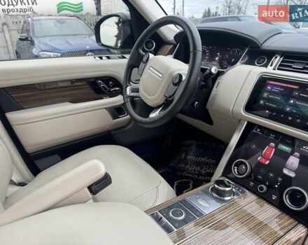 Серый Ленд Ровер Рендж Ровер, объемом двигателя 3 л и пробегом 161 тыс. км за 51900 $, фото 17 на Automoto.ua