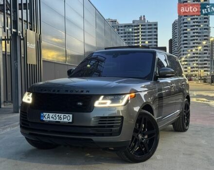 Серый Ленд Ровер Рендж Ровер, объемом двигателя 3 л и пробегом 168 тыс. км за 45000 $, фото 124 на Automoto.ua