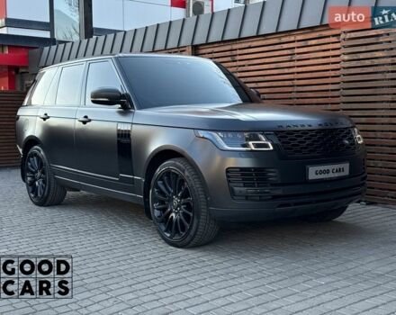 Серый Ленд Ровер Рендж Ровер, объемом двигателя 4.37 л и пробегом 243 тыс. км за 56900 $, фото 8 на Automoto.ua