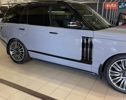 Серый Ленд Ровер Рендж Ровер, объемом двигателя 5 л и пробегом 85 тыс. км за 49900 $, фото 2 на Automoto.ua