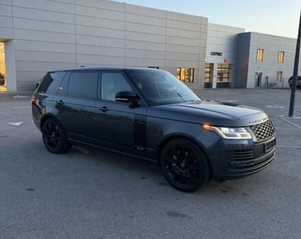 Серый Ленд Ровер Рендж Ровер, объемом двигателя 5 л и пробегом 150 тыс. км за 70000 $, фото 4 на Automoto.ua
