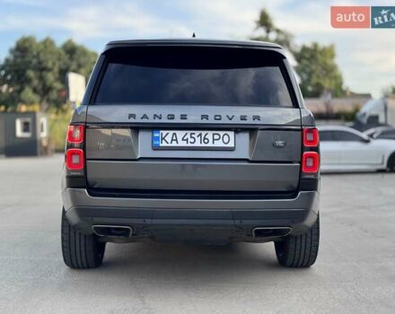 Серый Ленд Ровер Рендж Ровер, объемом двигателя 3 л и пробегом 168 тыс. км за 54000 $, фото 8 на Automoto.ua