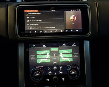 Серый Ленд Ровер Рендж Ровер, объемом двигателя 5 л и пробегом 150 тыс. км за 70000 $, фото 35 на Automoto.ua