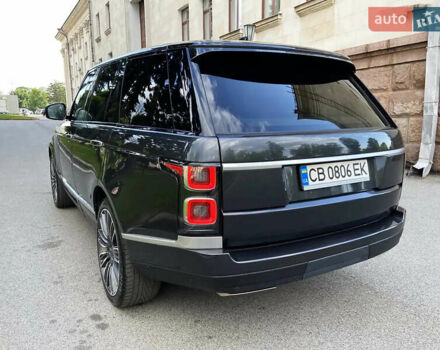 Серый Ленд Ровер Рендж Ровер, объемом двигателя 5 л и пробегом 69 тыс. км за 55000 $, фото 10 на Automoto.ua