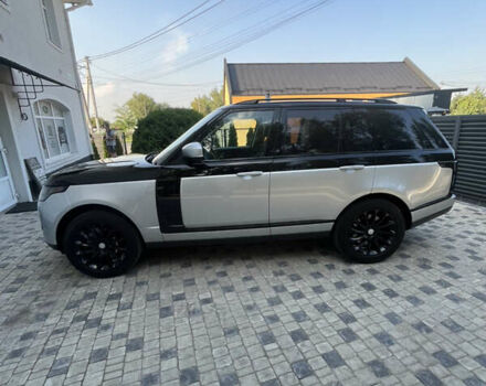 Серый Ленд Ровер Рендж Ровер, объемом двигателя 3 л и пробегом 79 тыс. км за 61500 $, фото 2 на Automoto.ua