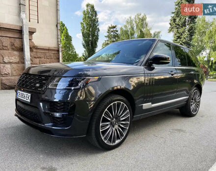 Серый Ленд Ровер Рендж Ровер, объемом двигателя 5 л и пробегом 69 тыс. км за 55000 $, фото 1 на Automoto.ua