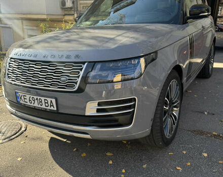 Серый Ленд Ровер Рендж Ровер, объемом двигателя 5 л и пробегом 75 тыс. км за 63000 $, фото 4 на Automoto.ua