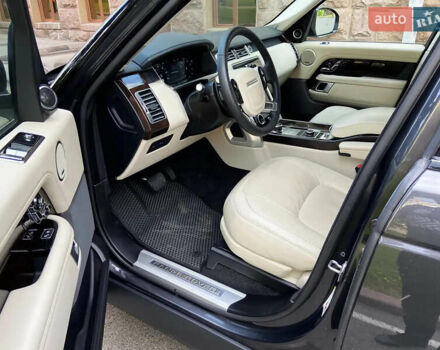 Серый Ленд Ровер Рендж Ровер, объемом двигателя 5 л и пробегом 69 тыс. км за 55000 $, фото 27 на Automoto.ua