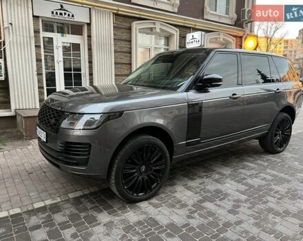 Сірий Ленд Ровер Рендж Ровер, об'ємом двигуна 5 л та пробігом 132 тис. км за 59900 $, фото 7 на Automoto.ua