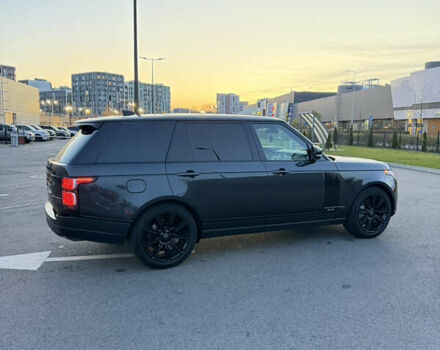 Серый Ленд Ровер Рендж Ровер, объемом двигателя 5 л и пробегом 150 тыс. км за 70000 $, фото 8 на Automoto.ua