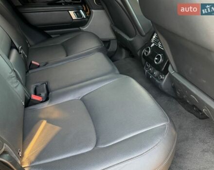 Серый Ленд Ровер Рендж Ровер, объемом двигателя 5 л и пробегом 85 тыс. км за 49900 $, фото 9 на Automoto.ua