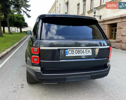 Серый Ленд Ровер Рендж Ровер, объемом двигателя 5 л и пробегом 69 тыс. км за 55000 $, фото 8 на Automoto.ua