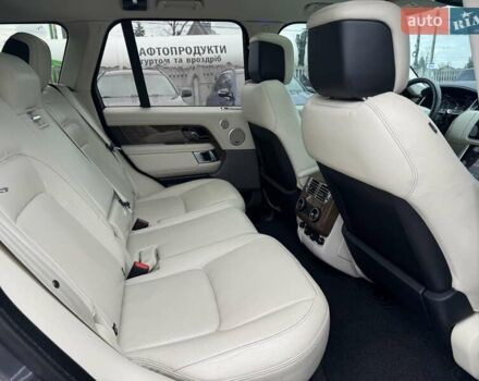 Серый Ленд Ровер Рендж Ровер, объемом двигателя 3 л и пробегом 161 тыс. км за 51900 $, фото 10 на Automoto.ua