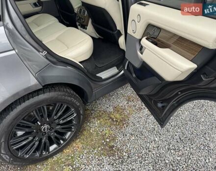 Серый Ленд Ровер Рендж Ровер, объемом двигателя 3 л и пробегом 161 тыс. км за 51900 $, фото 12 на Automoto.ua