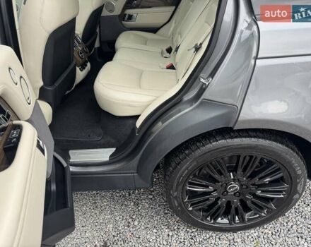 Серый Ленд Ровер Рендж Ровер, объемом двигателя 3 л и пробегом 161 тыс. км за 51900 $, фото 83 на Automoto.ua